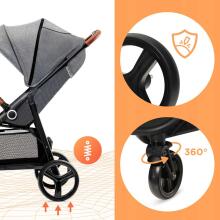 KinderKraft  Grande Plus Art.KSGRAN00GRY0000 Grey
