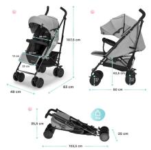 KinderKraft Siesta Art.KSSIES00GRY0000 Grey