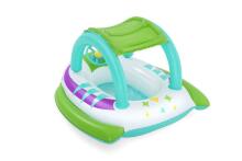 BESTWAY Space Splash bērnu laiva ar aizsardzību pret sauli, 1,07 m x 1,12 m, 34149