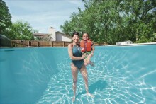 BESTWAY Swim Safe zēnu/meiteņu peldveste ar W piedurknēm, 18–30 kg, 3–6 g., ast., 32147