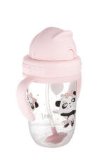 CANPOL BABIES EXOTIC ANIMALS Art.56/606 Pink educational mug 6m+, 270ml
