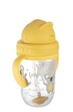 CANPOL BABIES EXOTIC ANIMALS Art.56/606 Educational drinker yellow 6m+, 270ml