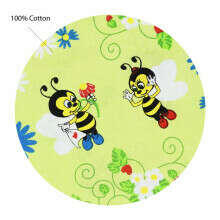 UR Kids Bedding Art.142446 Bee 135x100cm