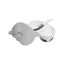 Akuku Bowl Art.A0428 Feeding set plate and spoon