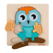 Akuku Wooden Puzzles Art.A0601