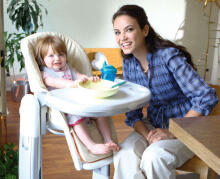 Peg Perego Tatamia Follow Me Ice Art.IH02000001BL73 Стульчик для кopмлeния