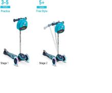 Smart Trike T- Scooter T3 Blue Art.STT3S2000801