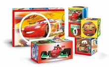 „Clementoni Cubes Cars“ 41505 komplektas su kaladėlėmis Vaš