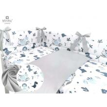 MimiNu Bed Bumper Art.142834 Dino Granat