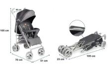 Lionelo Irma Art.142837 Grey/Dark Grey