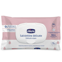 Chicco Delicate Wipes Art.142942  Delicate wet wipes, 72 pcs.