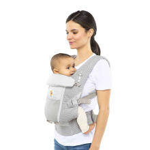 ERGOBABY ADAPT SOFTFLEX Art.BCASFMGRY Mesh pearl grey carrier