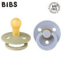 Bibs Colour Art.142981 Khaki / Dusty Blue  Soothers 0-6 m.