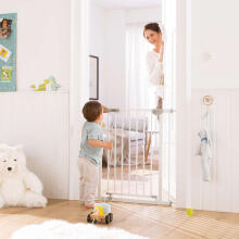 HAUCK drošības vārti priekš kāpnēm AUTOCLOSE 'n STOP 2, 75-80 cm, white, 59734