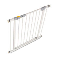 HAUCK drošības vārti priekš kāpnēm AUTOCLOSE 'n STOP 2, 75-80 cm, white, 59734