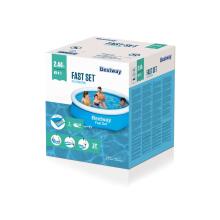 BESTWAY  baseina komplkets Pool Fast, 2.44m x 0.61m, 57448