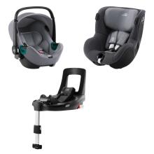 BRITAX DUALFIX iSENSE autokrēsls Midnight Grey 2000035106