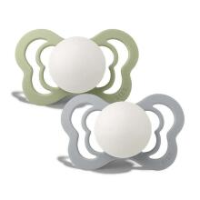 Bibs Couture Art.143041 Sage Night/Cloud Night Soothers 6-36 m., 100% natural