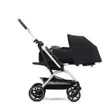 Cybex Eezy S Twist+2 buggy Moon Black, silver frame