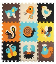 Bebe Basic Puzzle Art.KX5208 Foam puzzle mat for children 9 pieces.