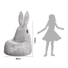 Qubo™ Daddy Rabbit Wood FEEL FIT beanbag