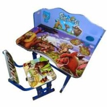 Baby Land Art.HC53B Blue Цветной рабочий стол со стулом