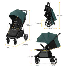 KinderKraft Route Art.KSROUT00GRY0000  Platinum Grey