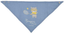 CANPOL BABIES priekšautiņš BONJOUR PARIS, 0m+, 2 vnt., blue, 26/900_blu