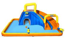 BESTWAY piepūšamā atrakcija Super Speedway Mega Water Park, 5.51m x 5.02m x 2.65m, 53377