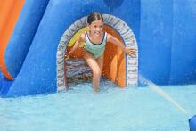 BESTWAY piepūšamā atrakcija Super Speedway Mega Water Park, 5.51m x 5.02m x 2.65m, 53377