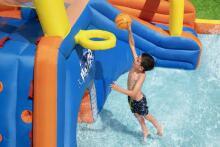 BESTWAY piepūšamā atrakcija Super Speedway Mega Water Park, 5.51m x 5.02m x 2.65m, 53377