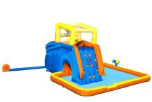 BESTWAY piepūšamā atrakcija Super Speedway Mega Water Park, 5.51m x 5.02m x 2.65m, 53377