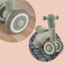 KinderKraft Minibi Art.KRMIBI00YEL0000 Honey Yellow Children's scooter with a metal frame