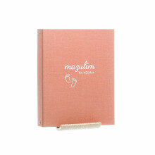 Baby Book Art.144364 Pink Mazuļa pirmā grāmata mazulim pa pēdām dienasgrāmata