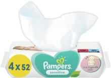 Pampers Sensitive Art.P04H184 mitrās salvetes,52x4 gab