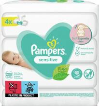 Pampers Sensitive Art.P04H184 mitrās salvetes,52x4 gab