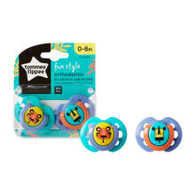 TOMMEE TIPPEE māneklis Fun unisex 0-6 m 2 gab., 433470