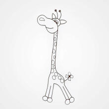 Gulta SAFARI GIRAFFE  ecru-nut (KLUPS) Akcija