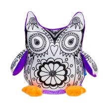 COLORINO CREATIVE spilvens – Pūce, izkrāso pats, 91312PTR