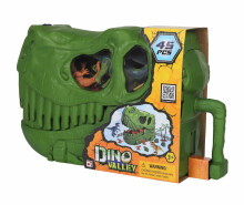 CHAP MEI Dino Valley Dino Skull Bucket Art.542029 mänguasjade komplekt 45 tk.