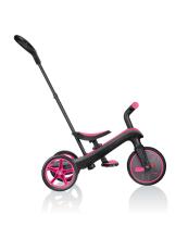 GLOBBER Trike Explorer 4in1 kolmipyörä, rozā, 632-110