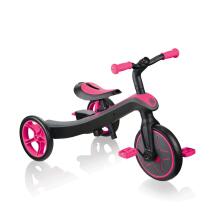 GLOBBER Trike Explorer 4in1 kolmipyörä, rozā, 632-110