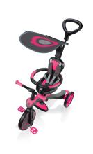GLOBBER Trike Explorer 4in1 kolmipyörä, rozā, 632-110