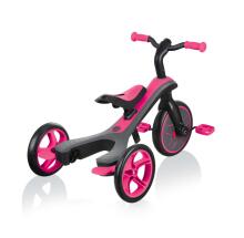 GLOBBER Trike Explorer 4in1 kolmipyörä, rozā, 632-110