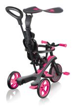 GLOBBER Trike Explorer 4in1 kolmipyörä, rozā, 632-110