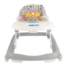 BabyMix Baby Walker Art.43569 Grey