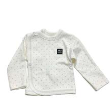 La Bebe™ NO Baby Shirt Vanilla Art.145448 Детская хлопковая распашонка