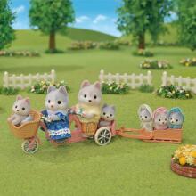 Sylvanian Families Семья хаски Art.5636