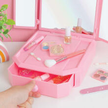 MAKE IT REAL Mirrored Vanity & Cosmetic Set