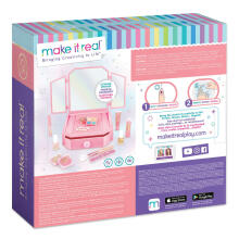 MAKE IT REAL Mirrored Vanity & Cosmetic Set
